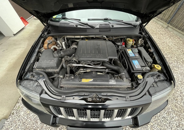 Jeep Grand Cherokee cena 20500 przebieg: 221000, rok produkcji 2004 z Warszawa małe 121